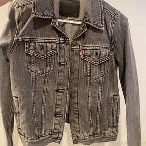 Levi's Charcoal Denim Jacket